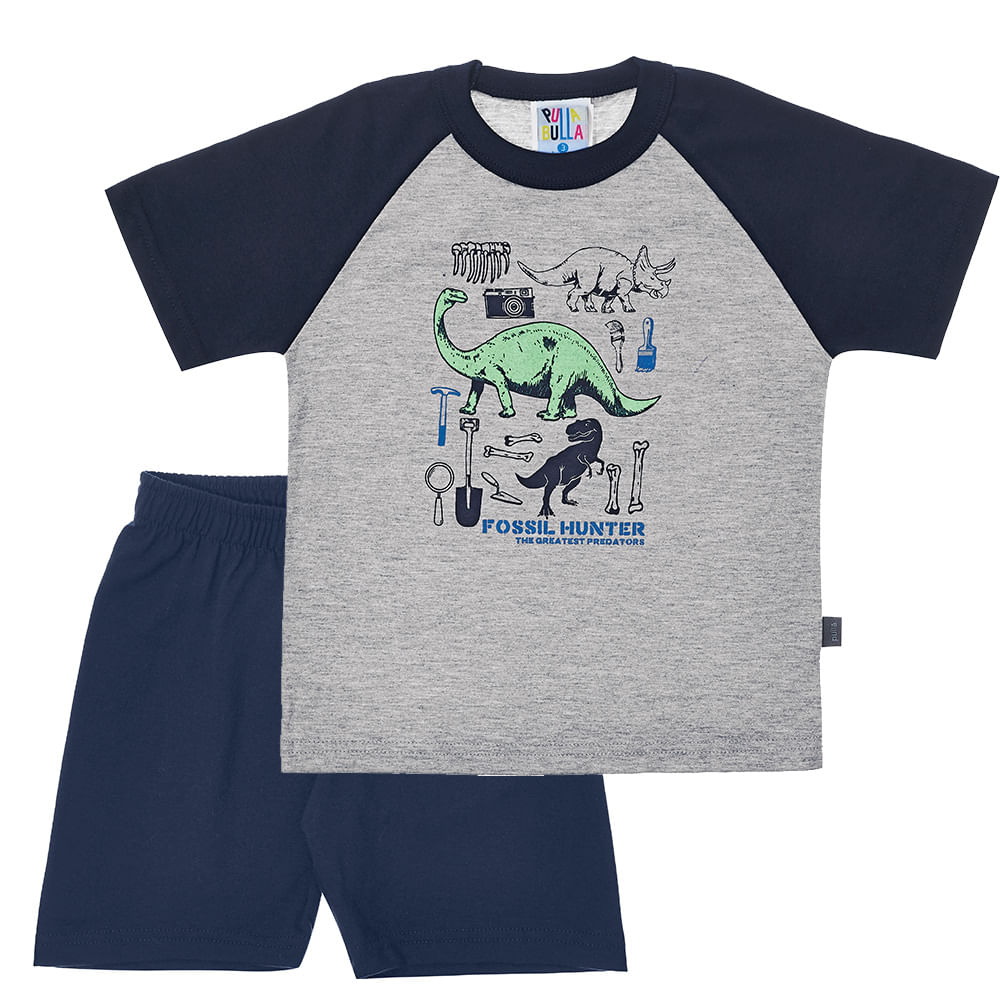 Pijama meia malha infantil Clearance