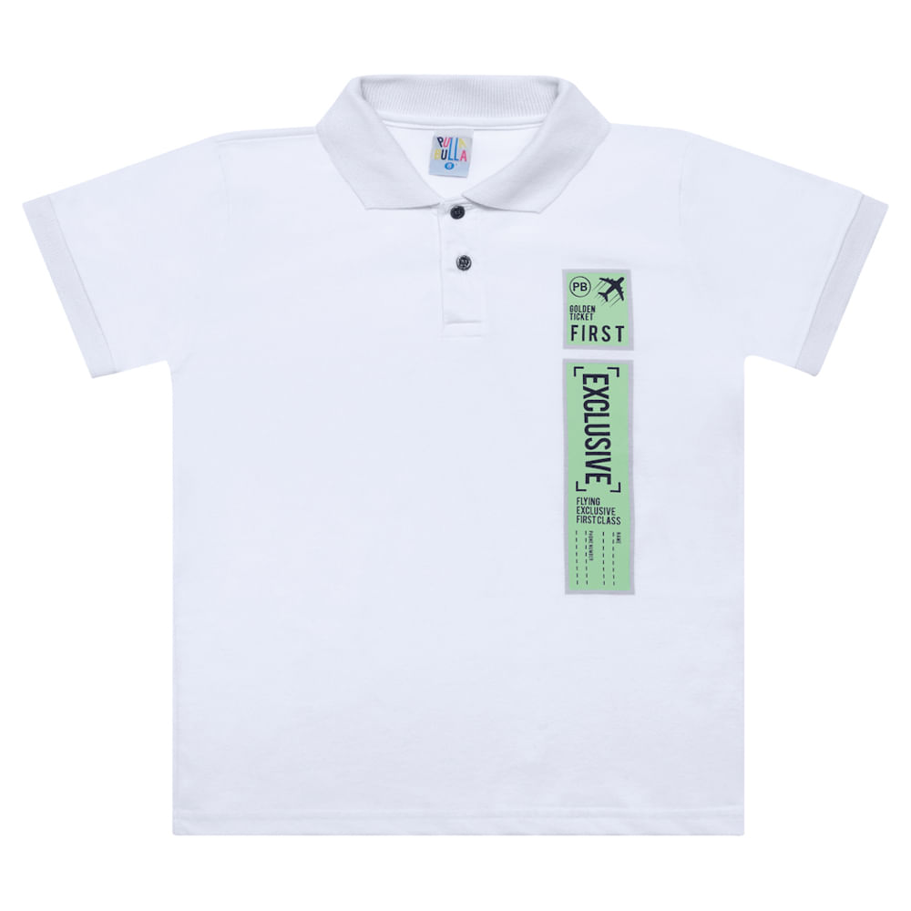camisa polo infantil renner