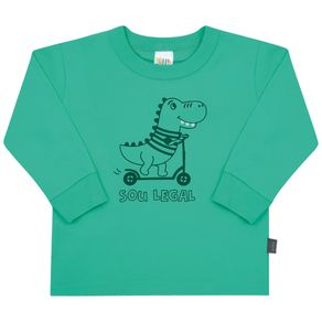 Camiseta-Manga-Longa-Bebe-Menino---Verde-45252-67-G---Inverno-2021